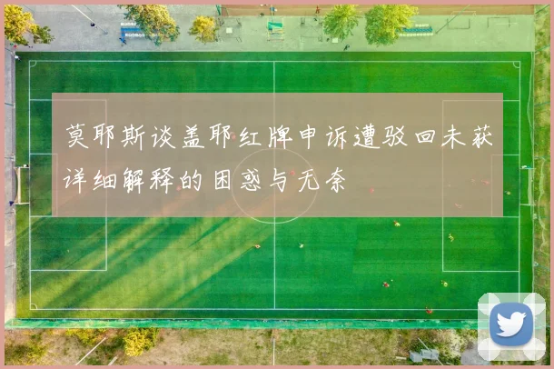 莫耶斯谈盖耶红牌申诉遭驳回未获详细解释的困惑与无奈